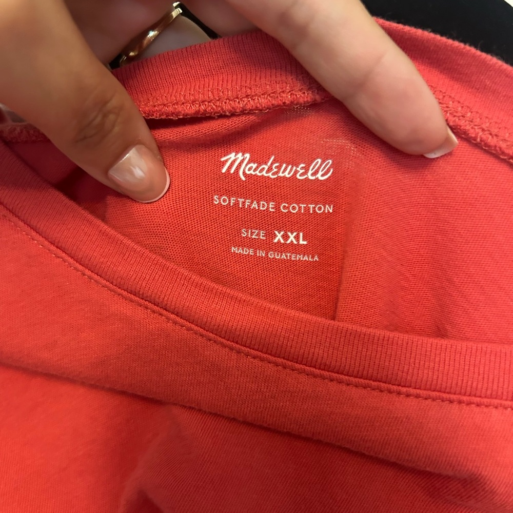 Madewell Boxy cropped Women's Top - Picture 2 of 3